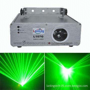 100mW Single Green DMX DJ Laser Lighting Stage Equipment with Stable Quality